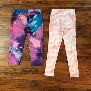 Girls Bottoms Leggings Pants 2 Pc Bundle
Athletic Activewear Dance Gymnastics